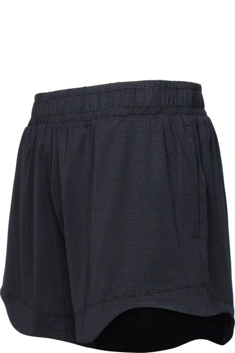 Ganni Pants & Shorts for Women Ganni 'active' Shorts In Black Recycled Polyester Blend
