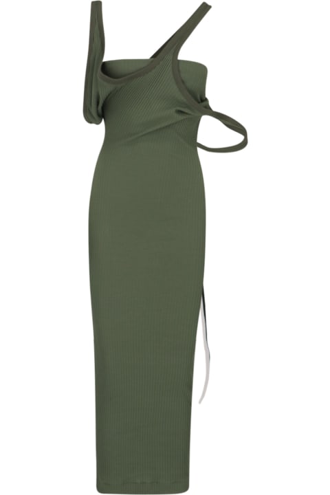 Clothing for Women The Attico Strap Long Dress