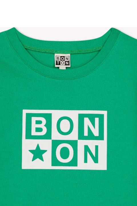 Bonton T-Shirts & Polo Shirts for Boys Bonton T-shirt Con Stampa