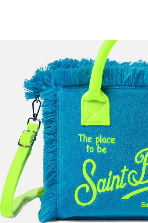 أدوات منزلية MC2 Saint Barth Colette Turquoise Terry Handbag