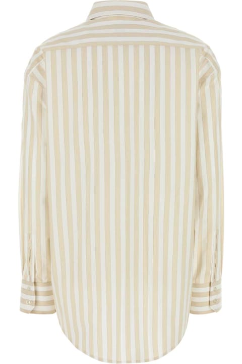 Saint Laurent Topwear for Women Saint Laurent Embroidered Oxford Shirt