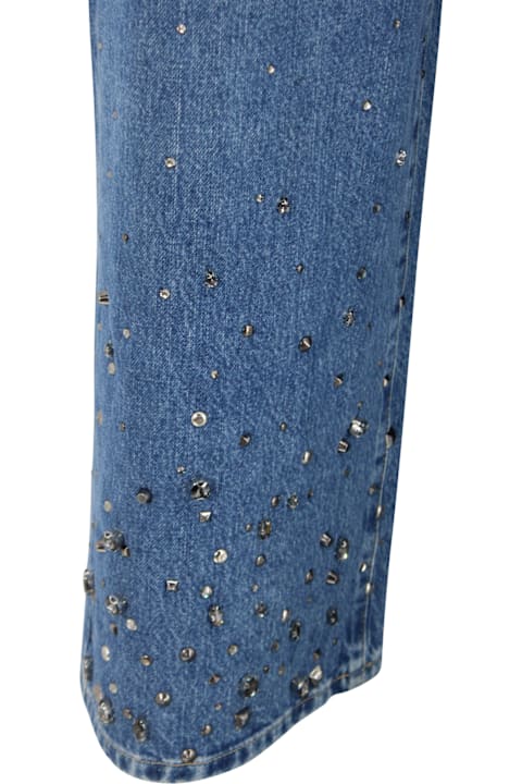 7 For All Mankind for Men 7 For All Mankind Slouchy Wide Tailorless Dance With Crystals &amp; Studs