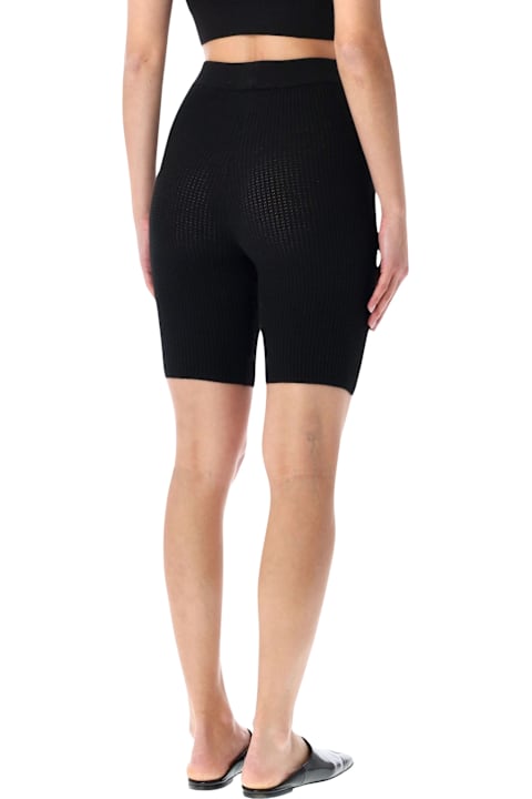 Homeware Fear of God Essentials Fear Of God Waffle Biker Short Homestead Black