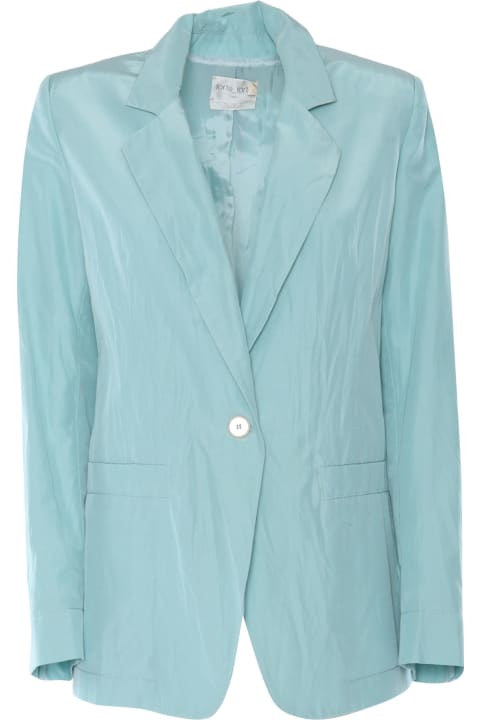 Forte_Forte Coats & Jackets for Women Forte_Forte Light Blue Blazer
