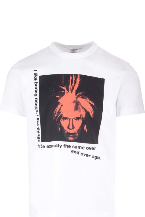 Comme des Garçons for Men Comme des Garçons T-shirt With Andy Warhol Print