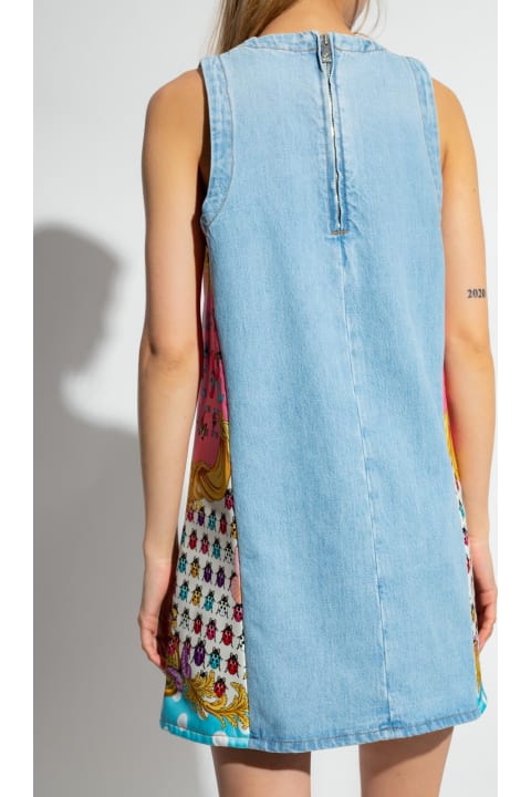 Fashion for Women Versace Denim Dress From 'la Vacanza' Collection