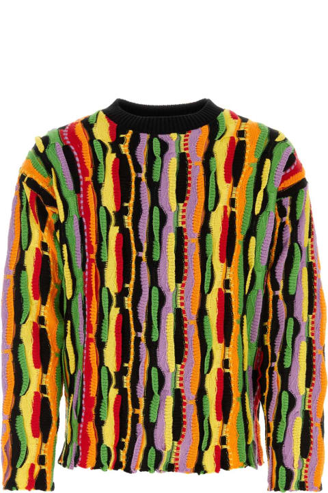 メンズ新着アイテム MSGM Multicolor Cotton Sweater