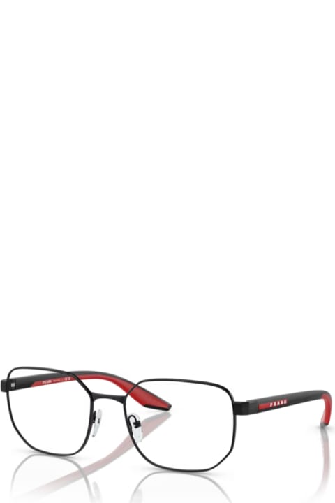 メンズ Prada Linea Rossaのアイウェア Prada Linea Rossa Ps50qv 1ab1o1 Glasses