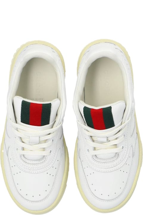 Gucci Shoes for Boys Gucci Leather Sneakers