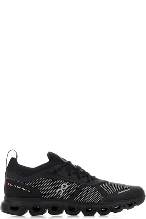 ON for Kids ON Black Canvas Cloud 6 Versa Sneakers
