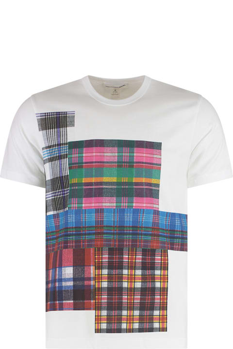 Comme des Garçons Shirt Topwear for Men Comme des Garçons Shirt Cotton Crew-neck T-shirt