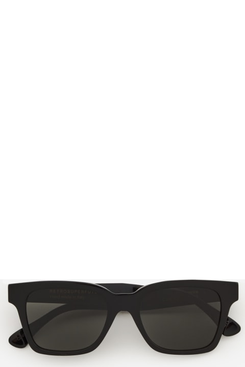 RETROSUPERFUTURE Eyewear for Men RETROSUPERFUTURE America Black Sunglasses