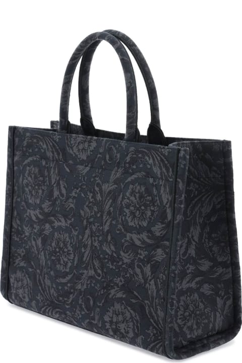 Bags Sale for Men Versace Athena Barocco Tote Bag