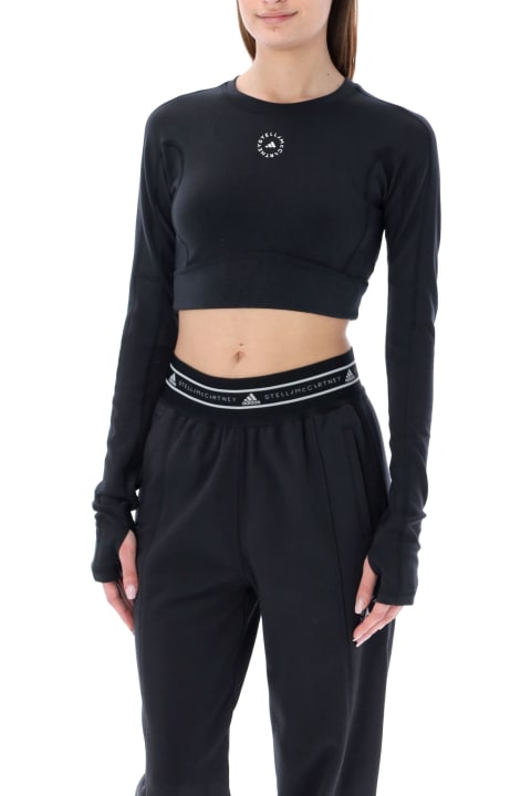 L/s Cropped Active Top