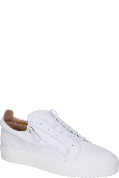 Giuseppe Zanotti for Men Giuseppe Zanotti Frankie Low-top Sneakers In White