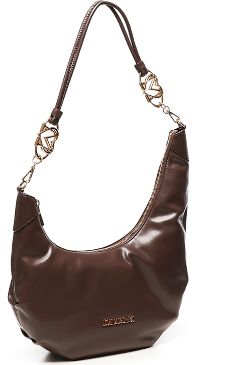 Love Moschino for Men Love Moschino Asymmetrical Hobo Bag