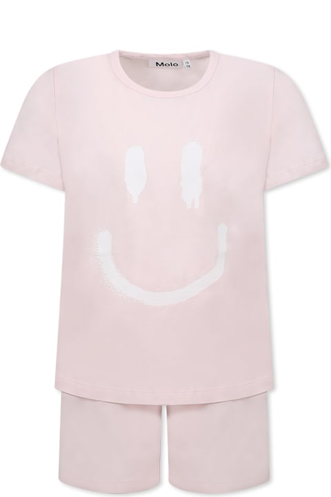 Underwear Sale for Girls Molo Pink Pyjamas For Girl