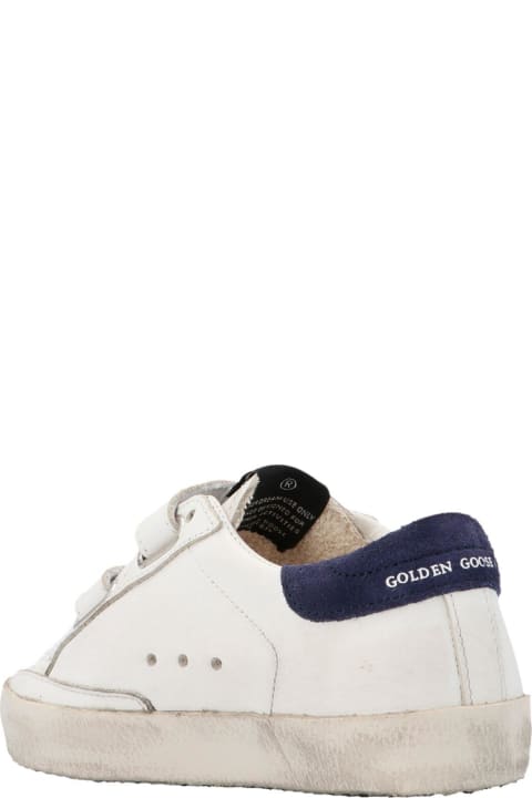 Golden Goose for Girls Golden Goose Old School Double Strap Sneakers