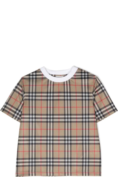 Burberry T-Shirts & Polo Shirts for Boys Burberry Kb5 Percy T-shirt