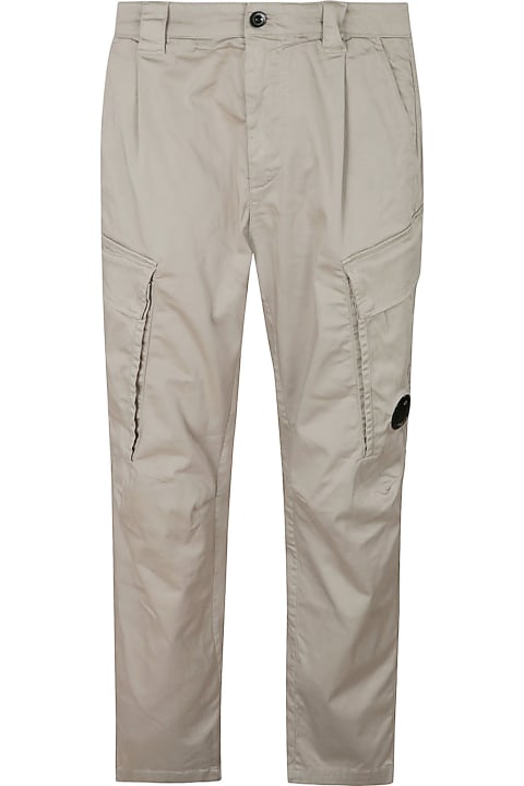 C.P. Company Pants for Men C.P. Company Satin Stretch Cargo Pants