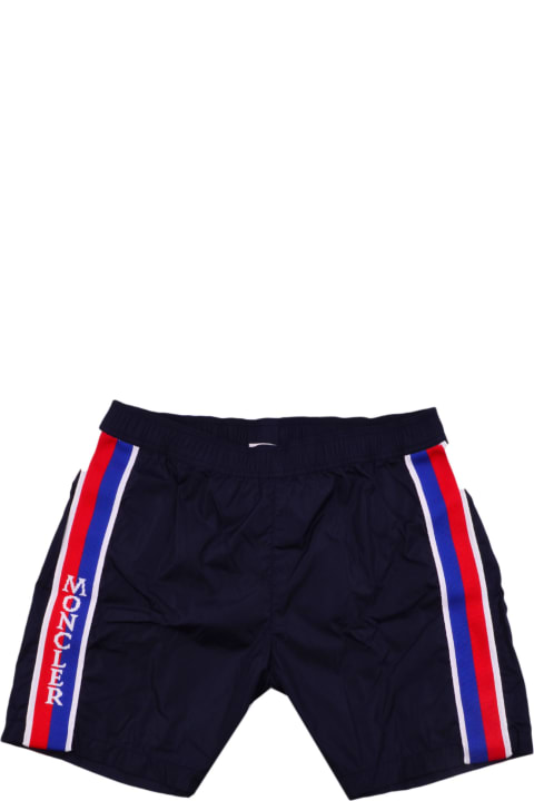 Moncler Swimwear for Boys Moncler Shorts Swimsuit With Side Bands