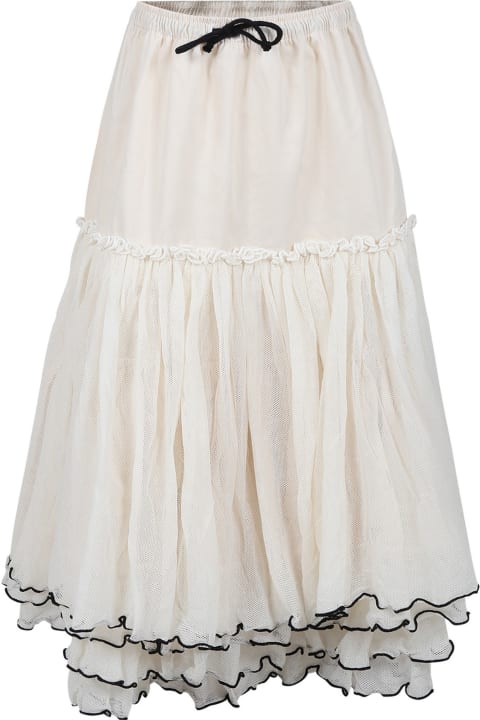 Ivory Skirt For Girl