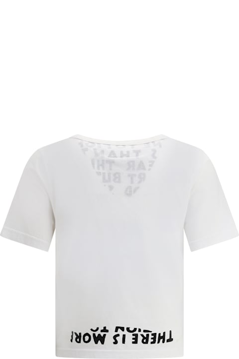 MM6 Maison Margiela for Women MM6 Maison Margiela V-neck T-shirt