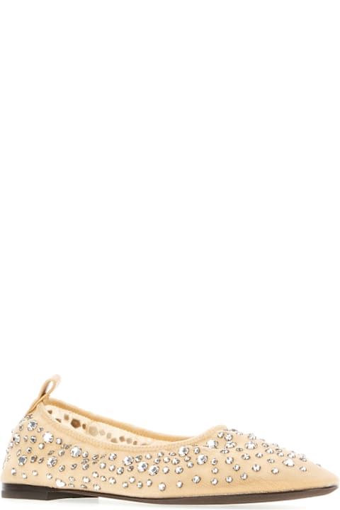 Homeware Tory Burch Ballet Flats With Crystals