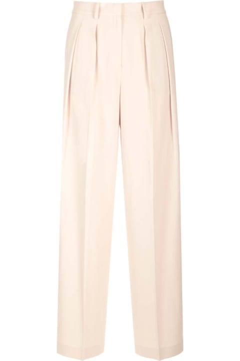 Theory Pants & Shorts for Women Theory Double-pleat Wide-leg Trousers