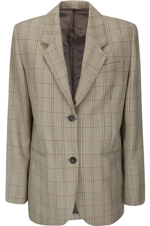 ウィメンズ Totêmeのコート＆ジャケット Totême Windowpane Check Suit Jacket