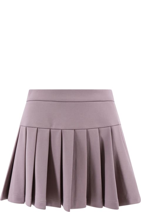 Palm Angels Skirts for Women Palm Angels Pleated Mini Skirt