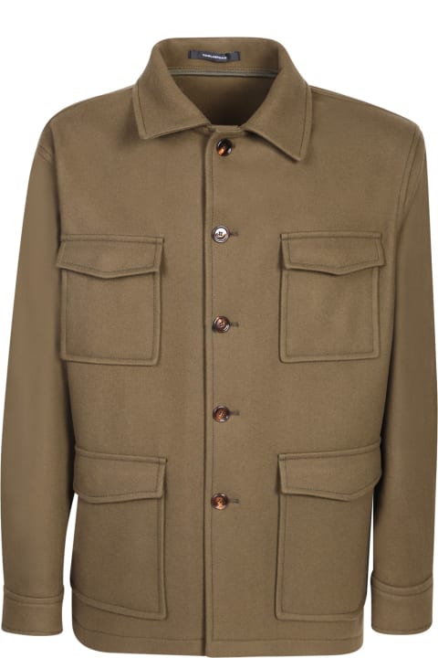 Homeware Tagliatore Multi-pockets Black Jacket