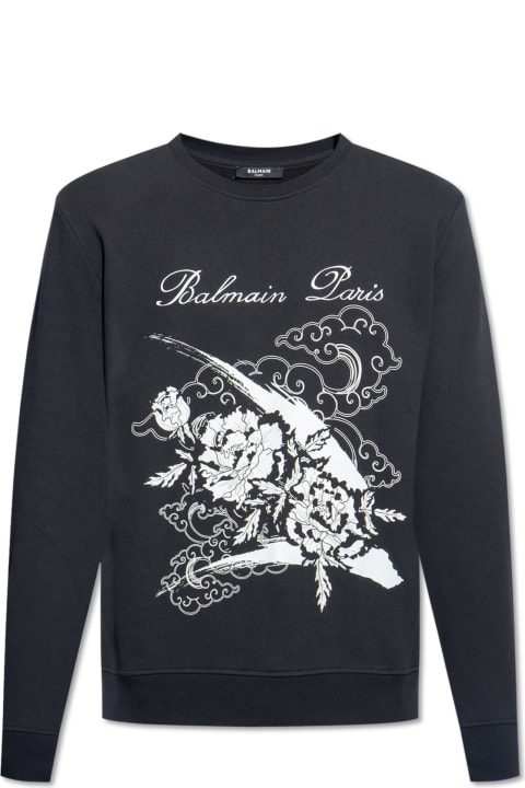 Balmain Printed Sweatshirt