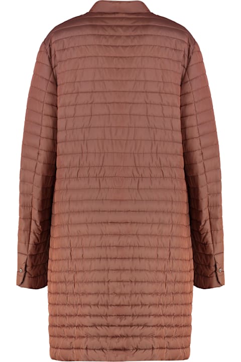 Homeware Moorer Lea Snap Button Fastening Down Jacket