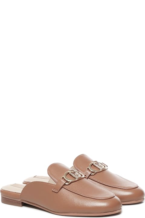 Liu-Jo for Kids Liu-Jo Logo Leather Slippers