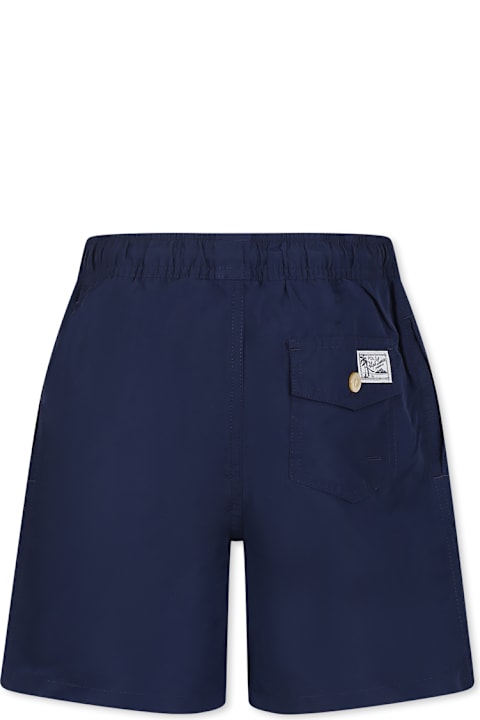 Ralph Lauren Swimwear for Boys Ralph Lauren Blue Swim Trunks For Boy