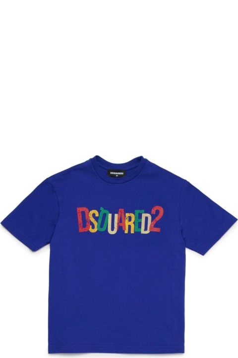 ガールズ Dsquared2のTシャツ＆ポロシャツ Dsquared2 T-shirt Con Stampa