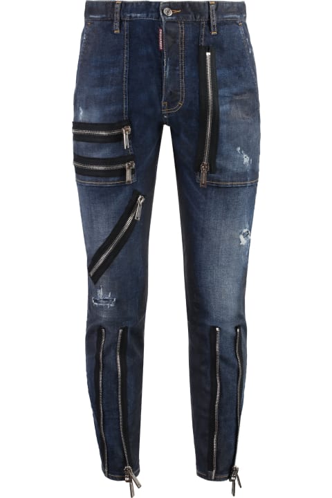 Dsquared2 Jeans for Men Dsquared2 Military Straight Leg Jeans