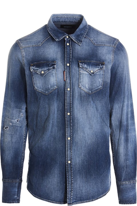 Dsquared2 for Men Dsquared2 Icon Western Shirt