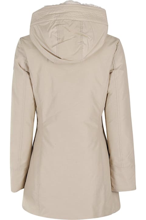 أدوات منزلية Woolrich Logo-patch Zip-up Padded Coat