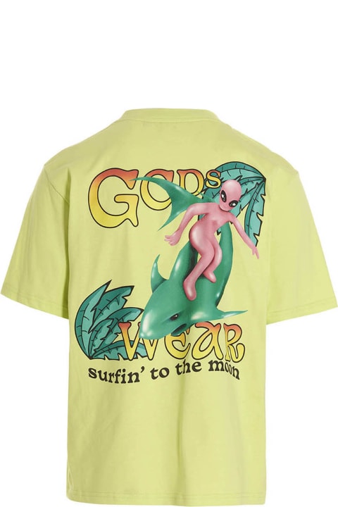 GCDS Topwear for Men GCDS T-shirt 'surfing Weirdo'