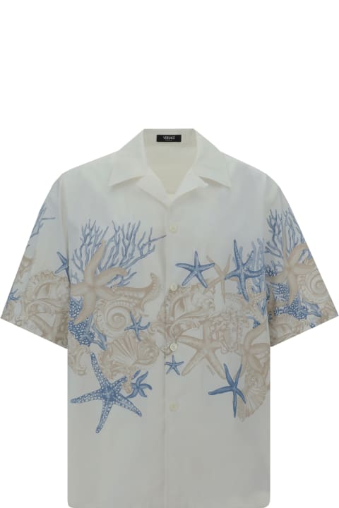 Versace Clothing Kaki for Men Versace Informal Shirt