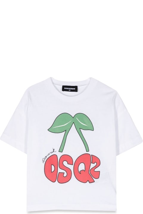 Dsquared2 for Girls Dsquared2 Mc Logo Cherry T-shirt