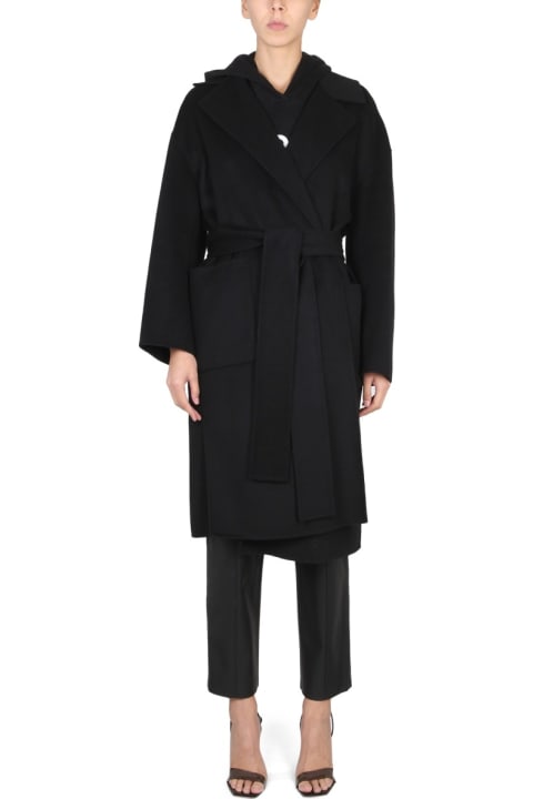 ウィメンズ Hugo Bossのコート＆ジャケット Hugo Boss Wool Blend Coat