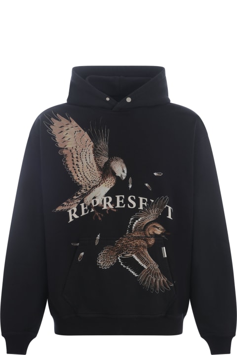 REPRESENT Fleeces & Tracksuits for Men REPRESENT Hooded Sweatshirt Represent In Cotton