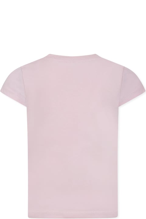 Calvin Klein T-Shirts & Polo Shirts for Girls Calvin Klein Pink T-shirt For Girl With Logo