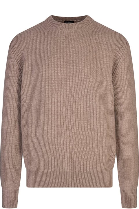 Zegna for Men Zegna Long Sleeved Crewneck Knitted Jumper