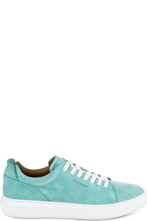 Goat Leather Shoes Turquoise
