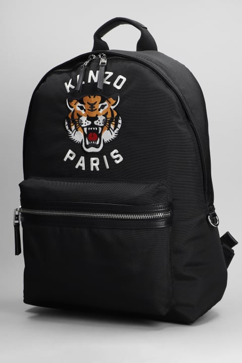 Bags for Men Kenzo Backpack In Black Polyester