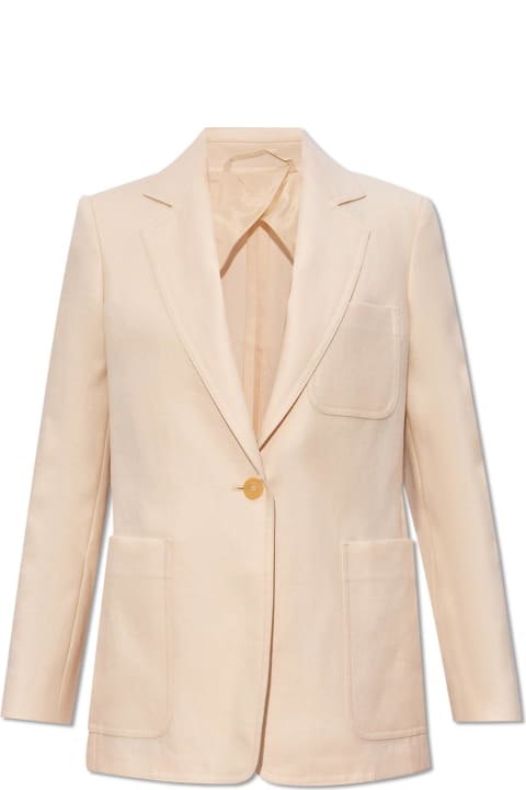 Max Mara Coats & Jackets for Women Max Mara Max Mara 'boemia' Linen Blazer